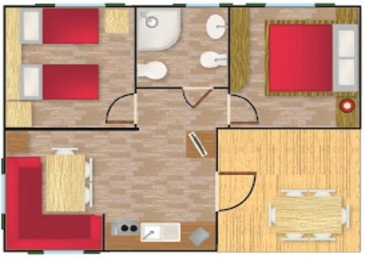 Villa Al Mare Camping - 4 Stelle 카발리노 외부 사진