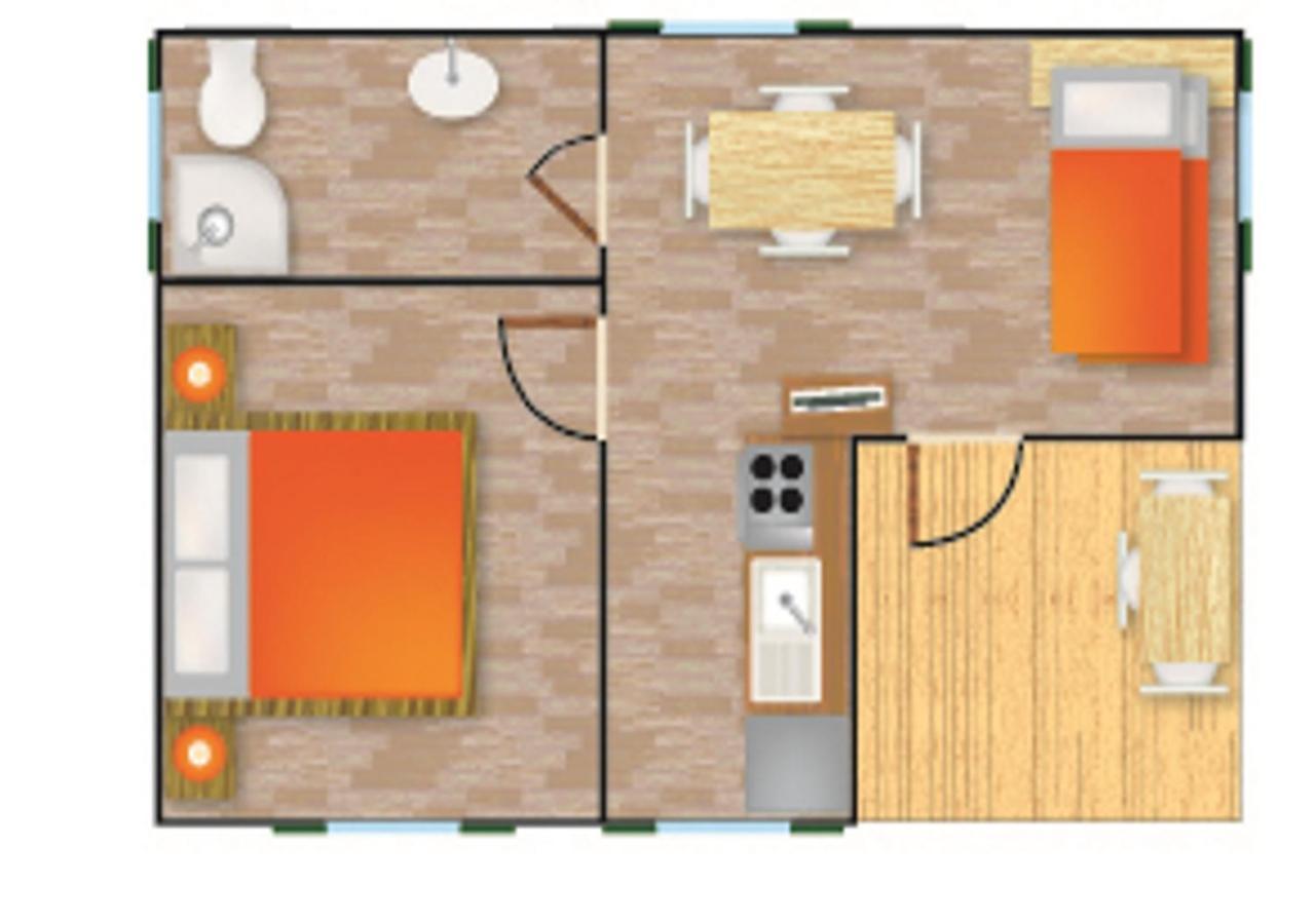 Villa Al Mare Camping - 4 Stelle 카발리노 외부 사진